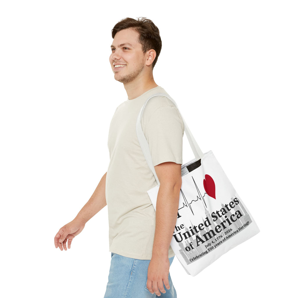 I Love the USA 250th Anniversary Tote