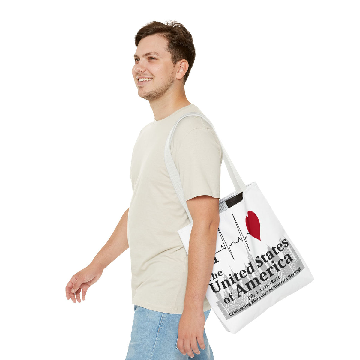 I Love the USA 250th Anniversary Tote