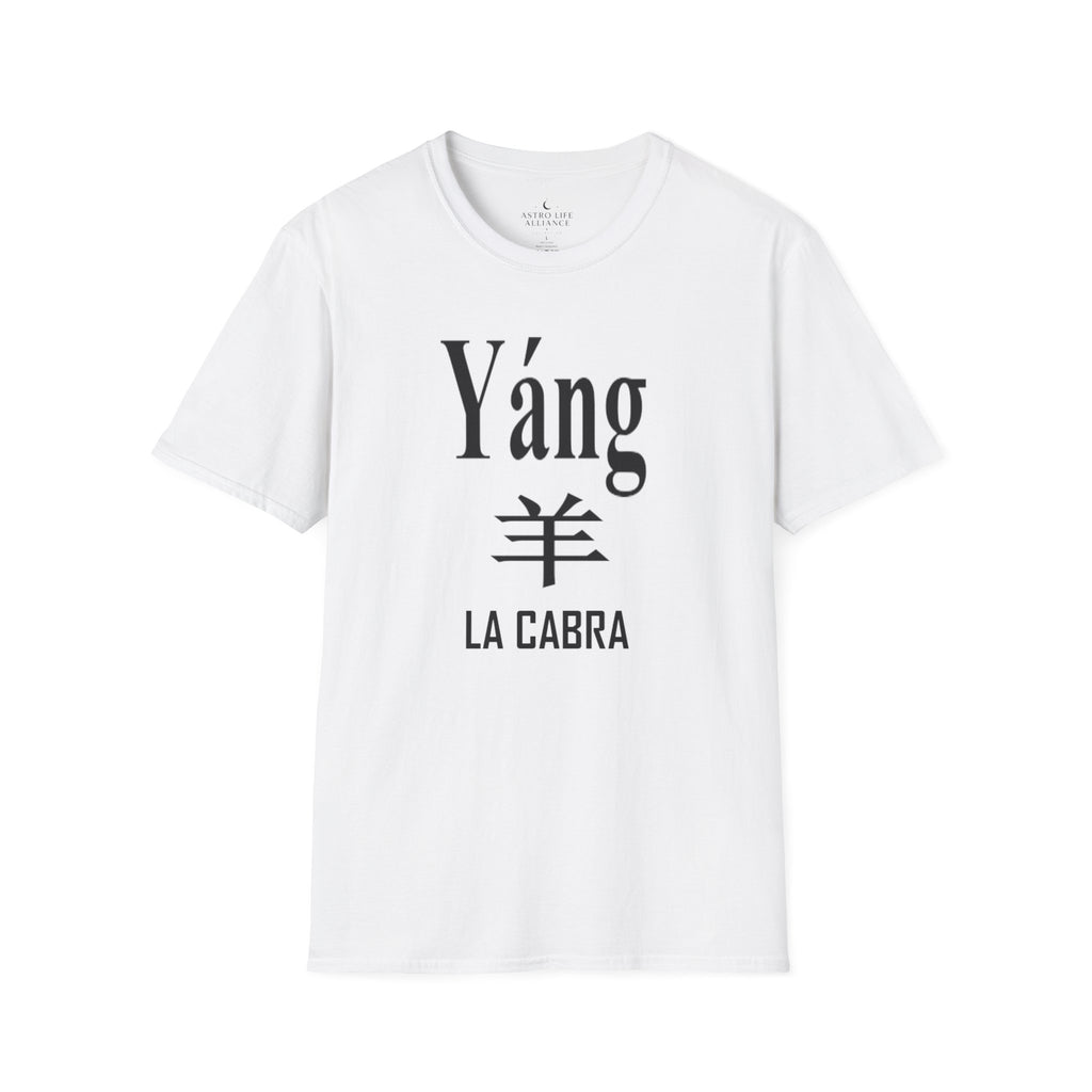 08 Cabra — Camiseta Tipográfica — Colores Claros — Español