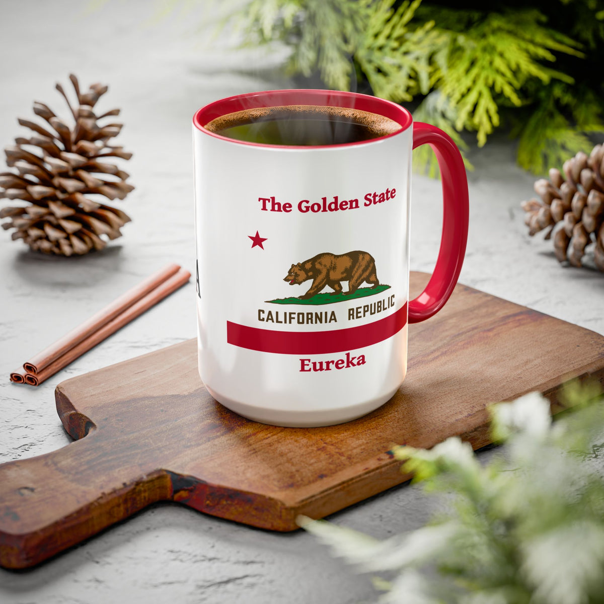 California State Pride Accent Mug — 31st State