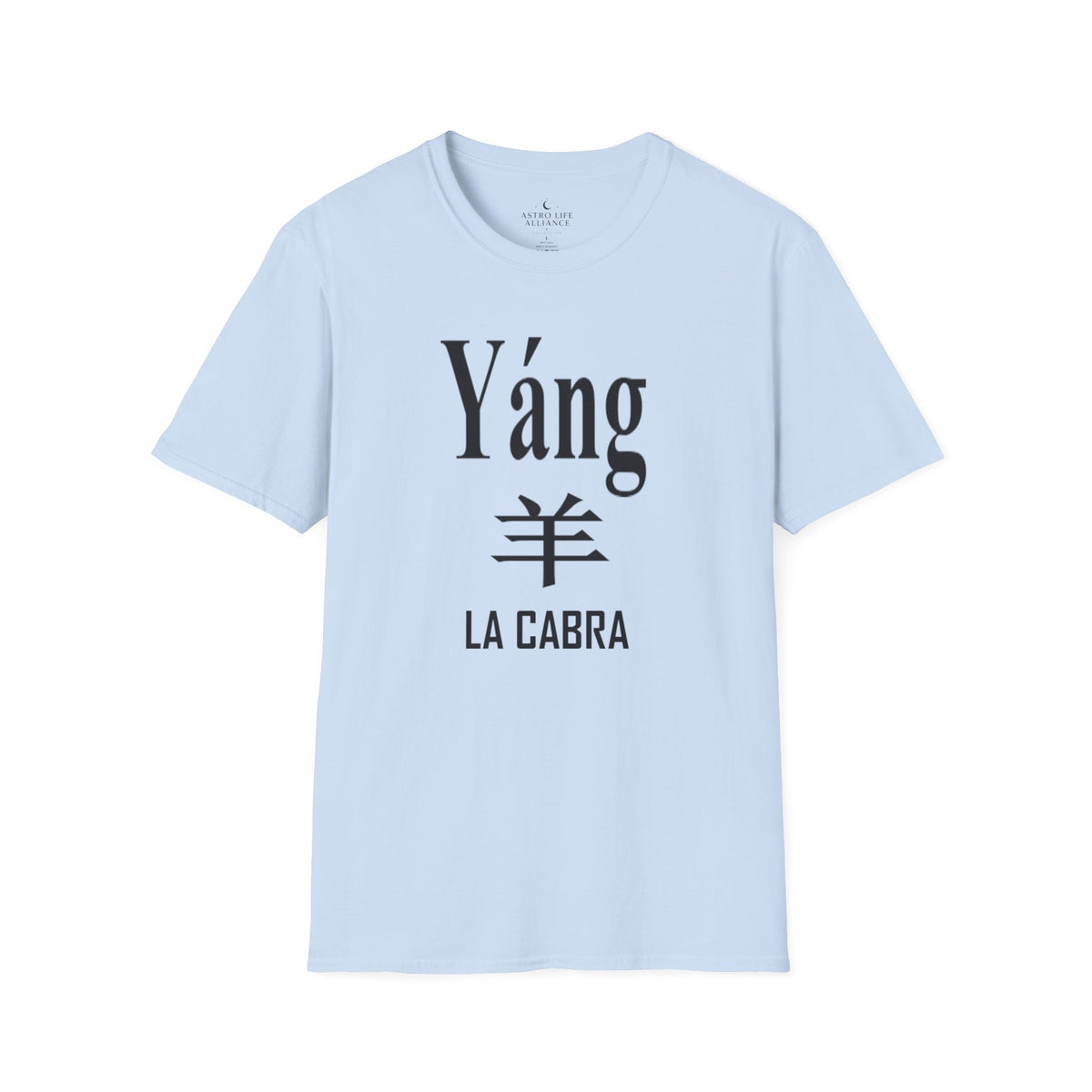 08 Cabra — Camiseta Tipográfica — Colores Claros — Español