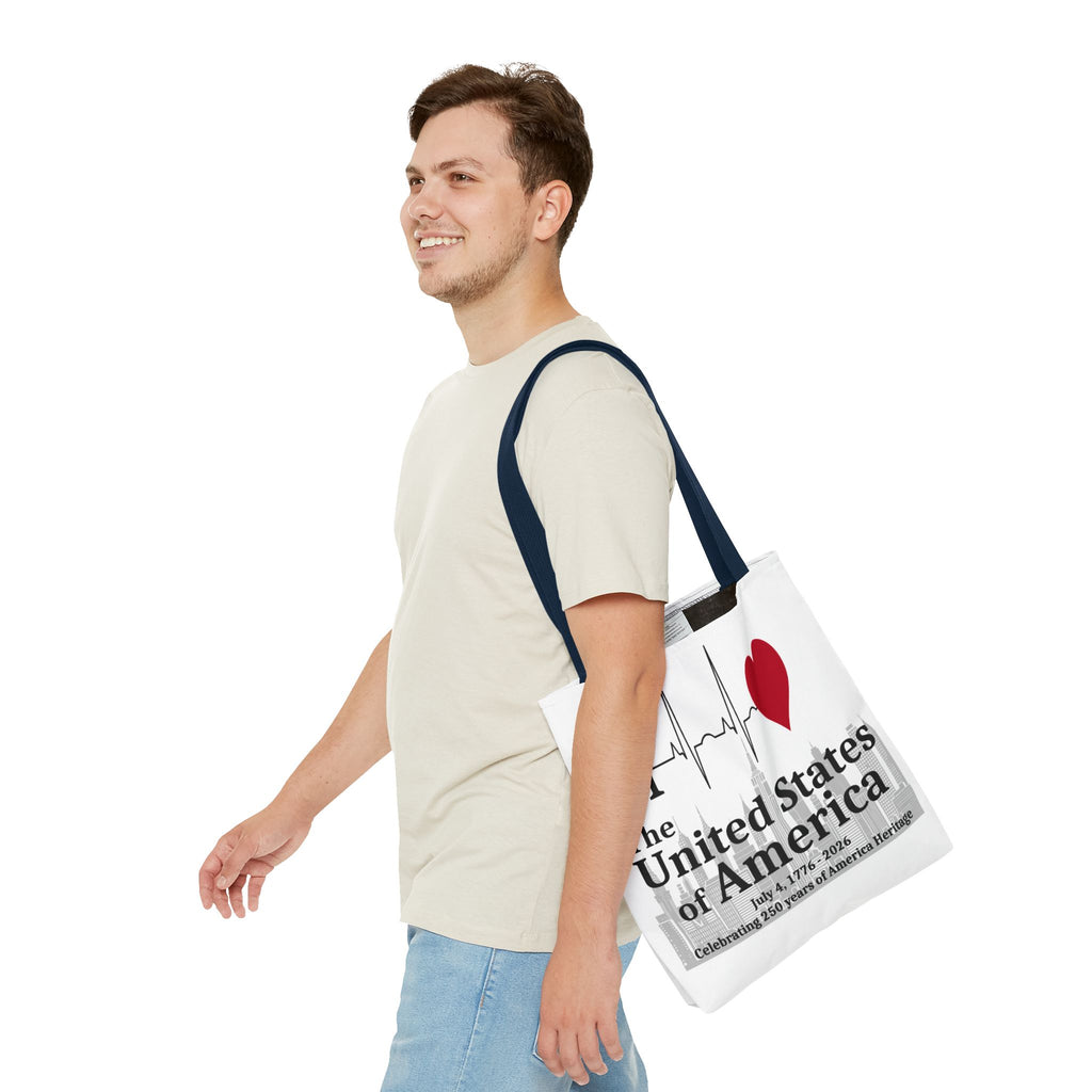I Love the USA 250th Anniversary Tote