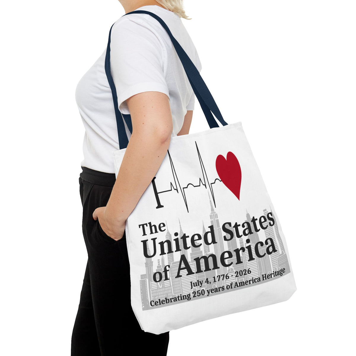 I Love the USA 250th Anniversary Tote