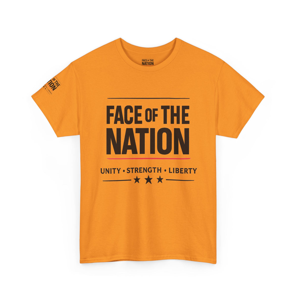 Face of the Nation Heritage Tee — Bright Edition