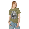 03 Tiger — Illustrated Tee — Faded Army — English