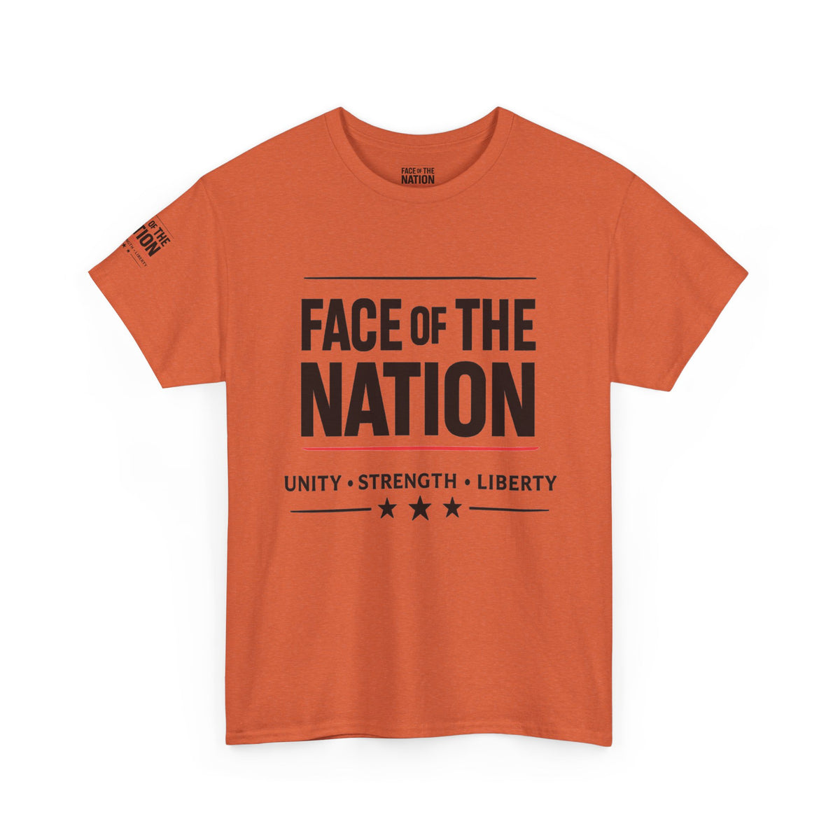 Face of the Nation Heritage Tee — Bright Edition