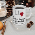 I Love the USA — 250 Years Heritage Mug