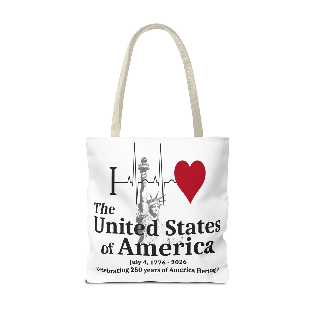 I Love the USA 250th Anniversary Tote