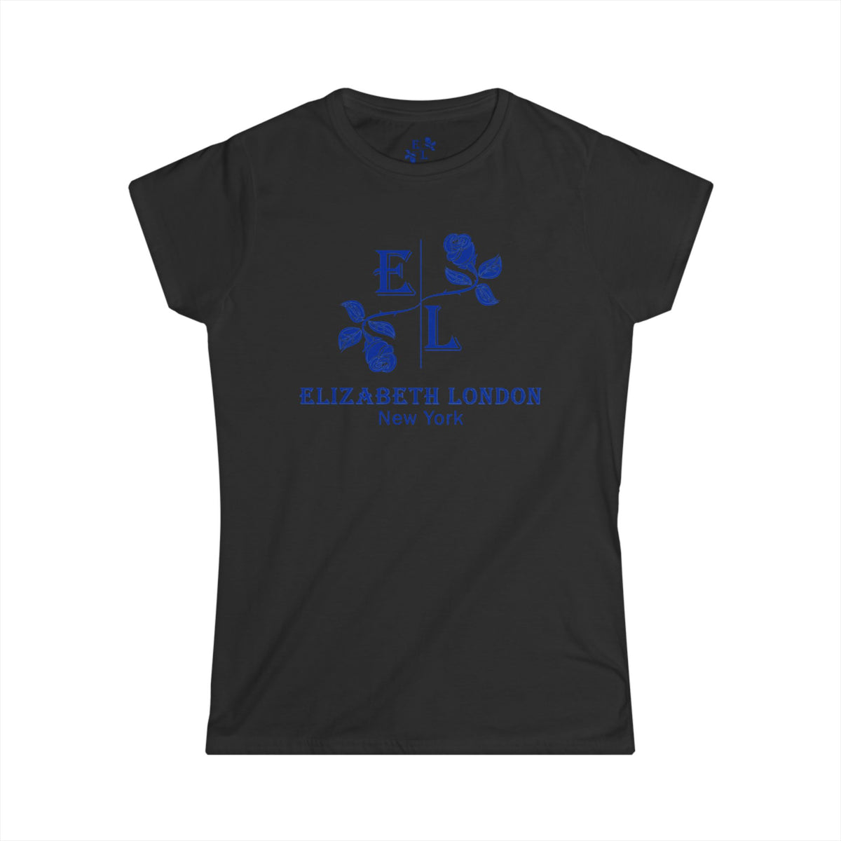 Elizabeth London™ Iconic Signature Rose Women’s Tee – Twilight Rose