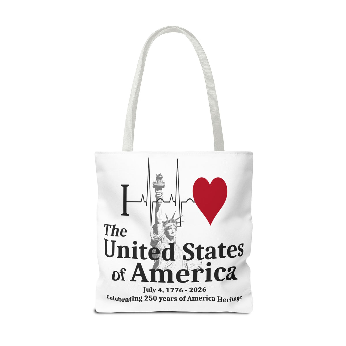 I Love the USA 250th Anniversary Tote