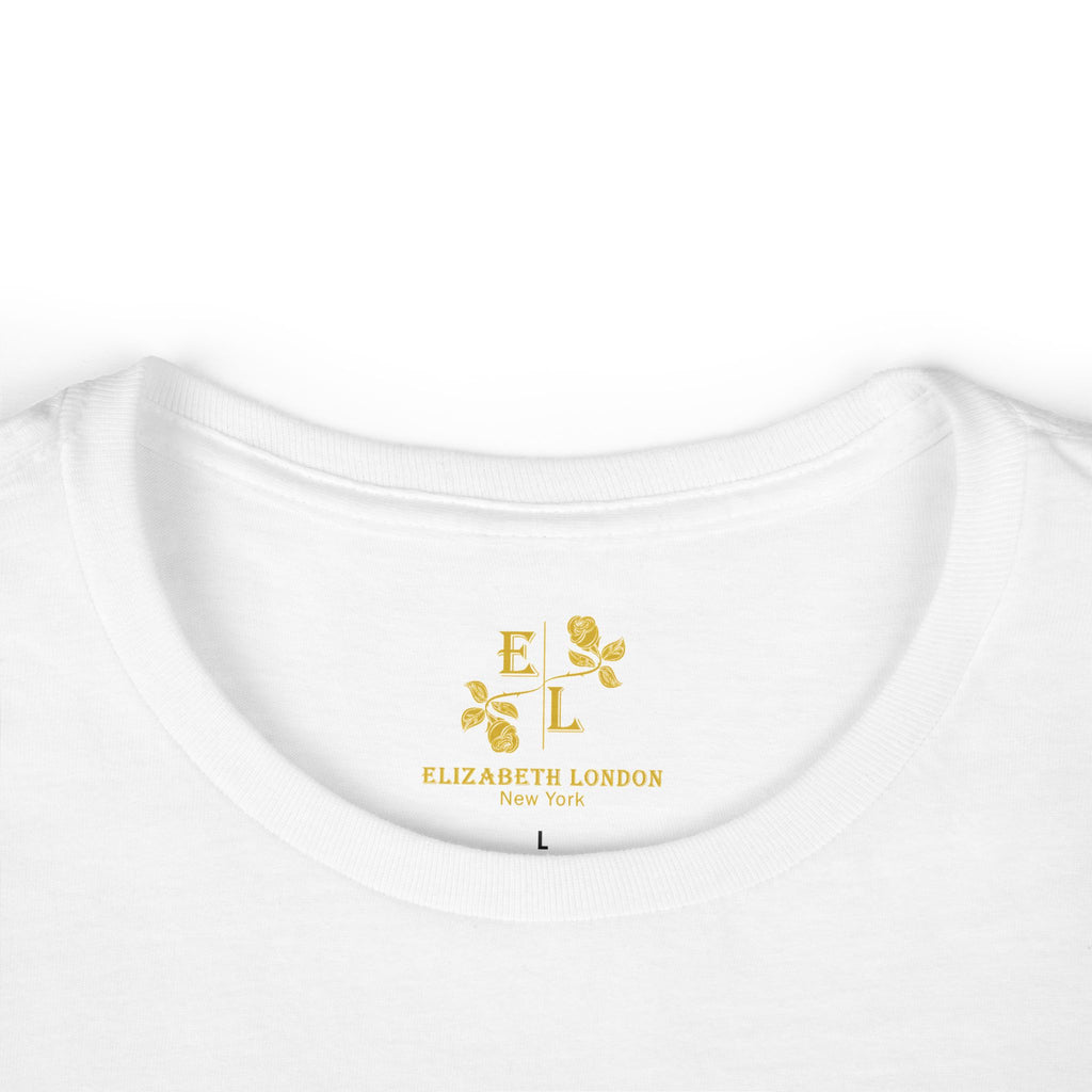 Elizabeth London™ Iconic Signature Rose Women’s Tee – Garden Spectrum