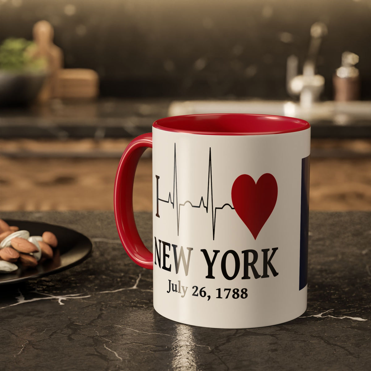 New York State Pride Accent Mug — 11th State