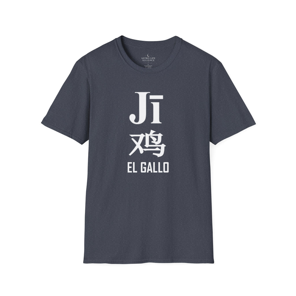 10 Gallo — Camiseta Tipográfica — Colores Oscuros — Español