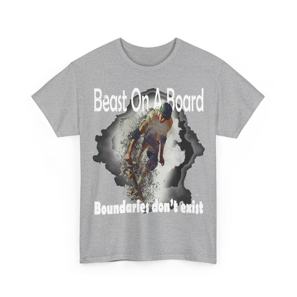 Beast on a Board - T-Shirt Wht Letters