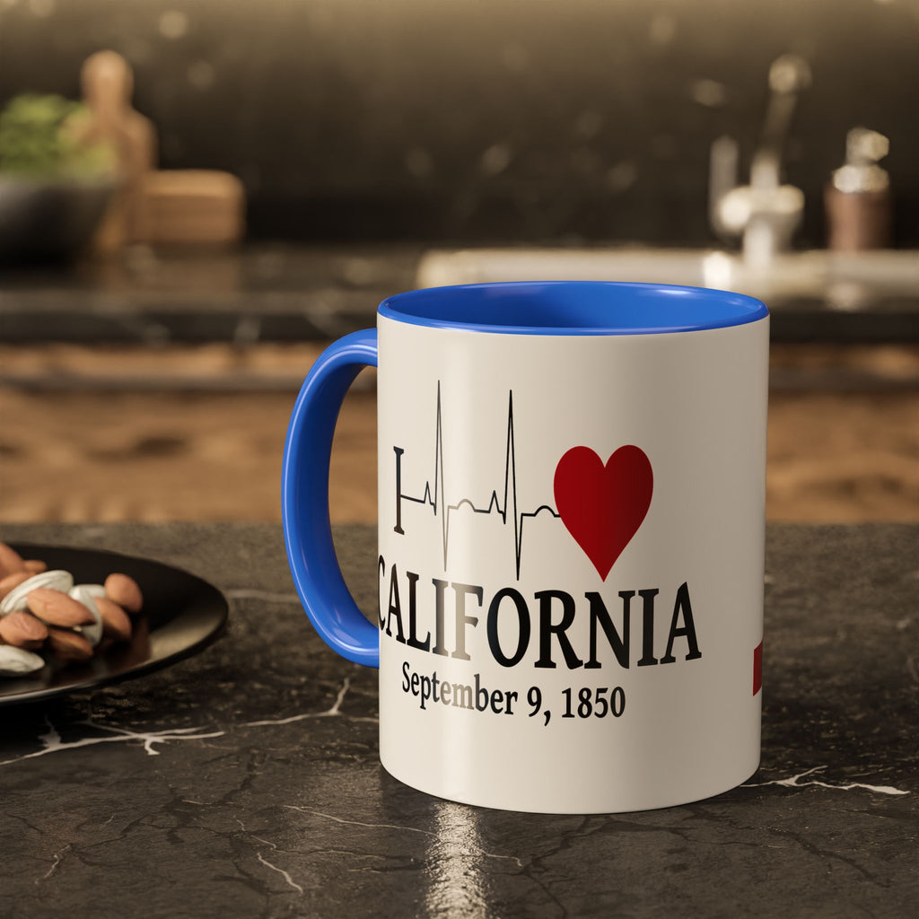 California State Pride Accent Mug — 31st State