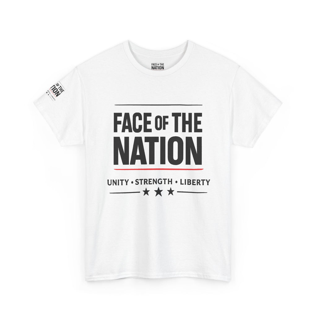 Face of the Nation Heritage Tee — Bright Edition