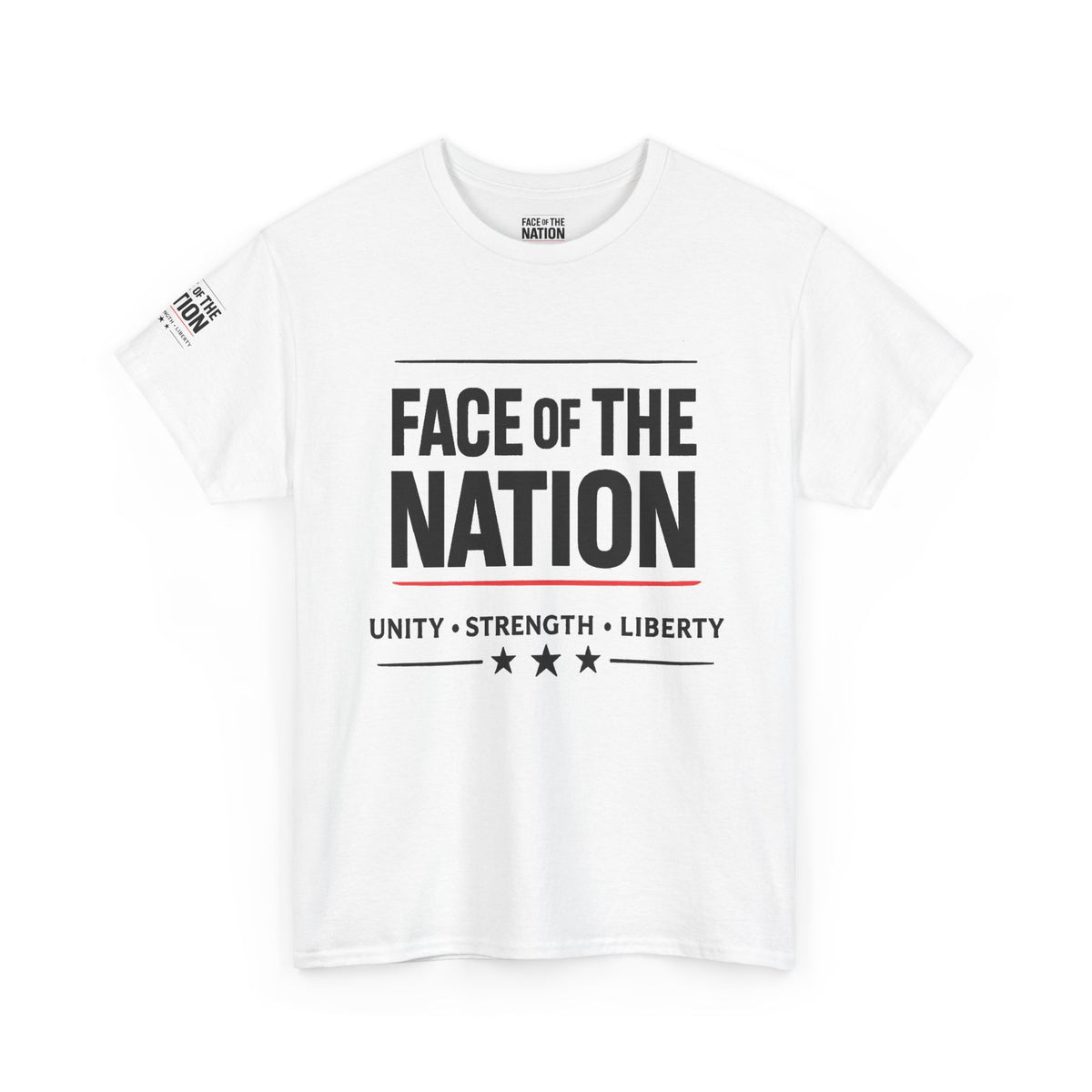 Face of the Nation Heritage Tee — Bright Edition