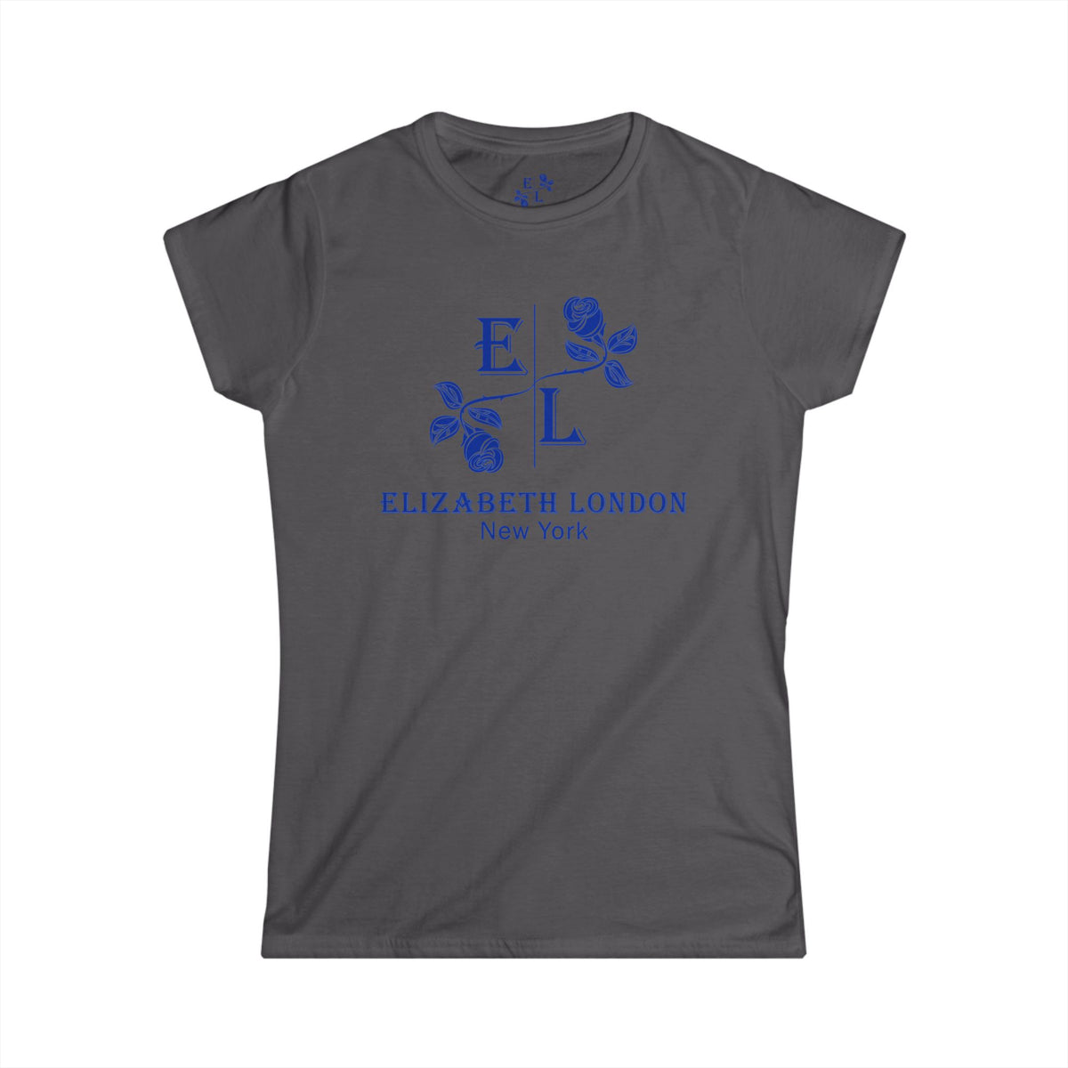 Elizabeth London™ Iconic Signature Rose Women’s Tee – Twilight Rose