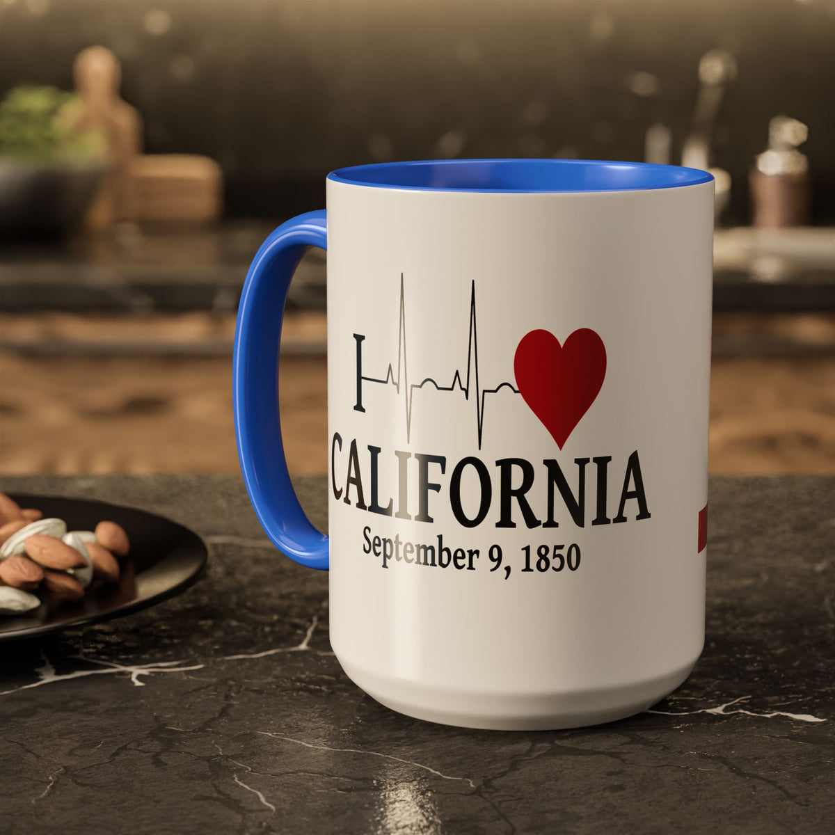California State Pride Accent Mug — 31st State