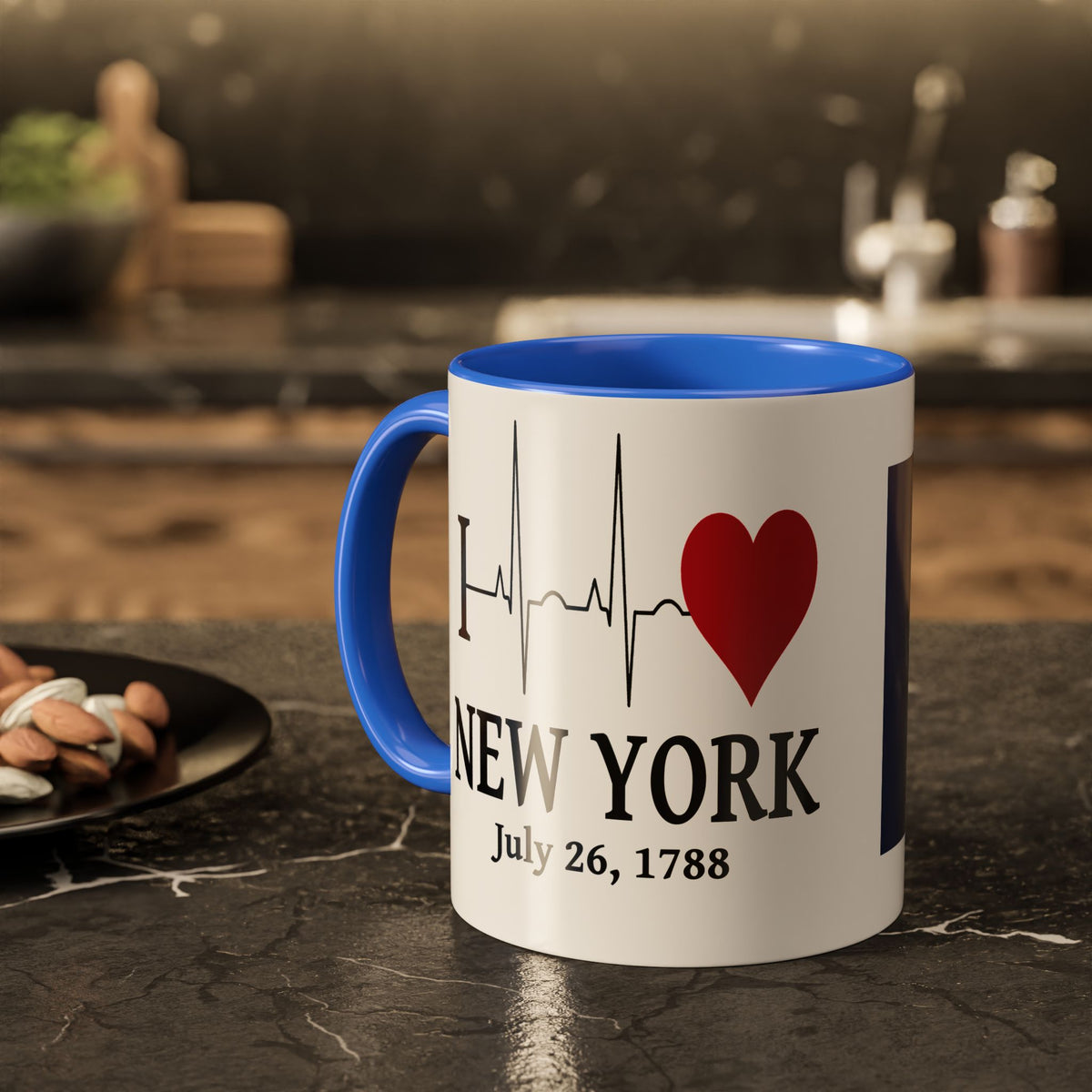 New York State Pride Accent Mug — 11th State
