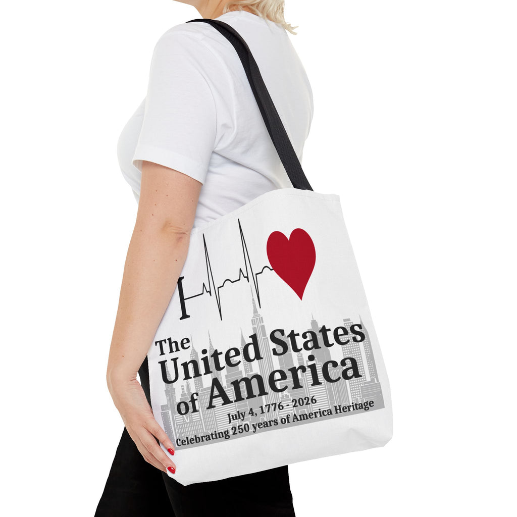 I Love the USA 250th Anniversary Tote