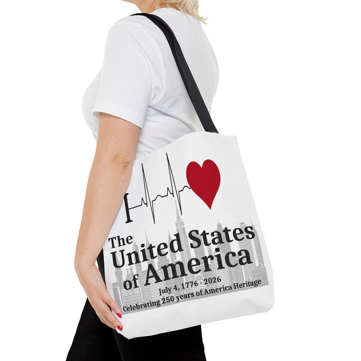 I Love the USA 250th Anniversary Tote