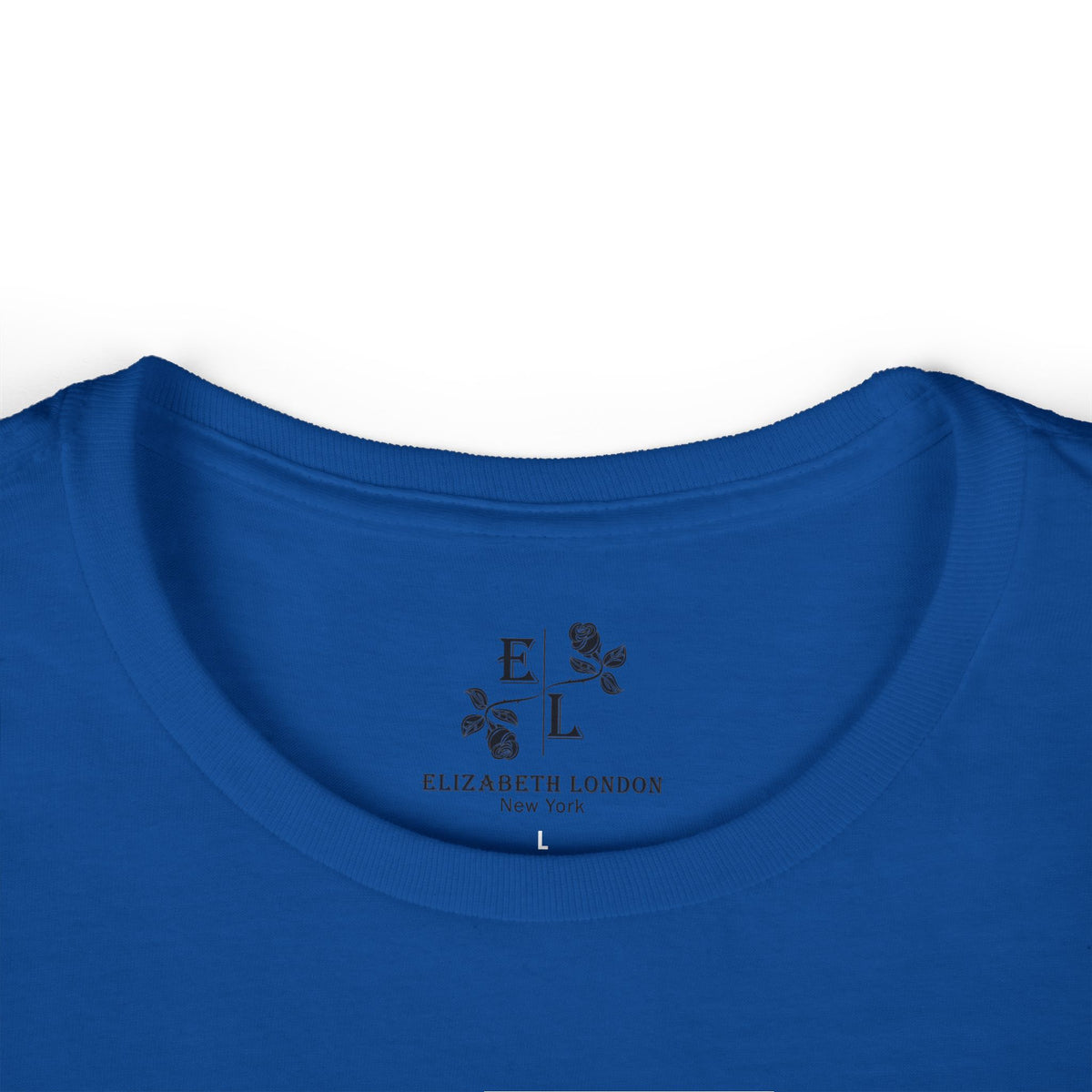Elizabeth London™ Iconic Signature Rose Women’s Tee – Jewel Rose