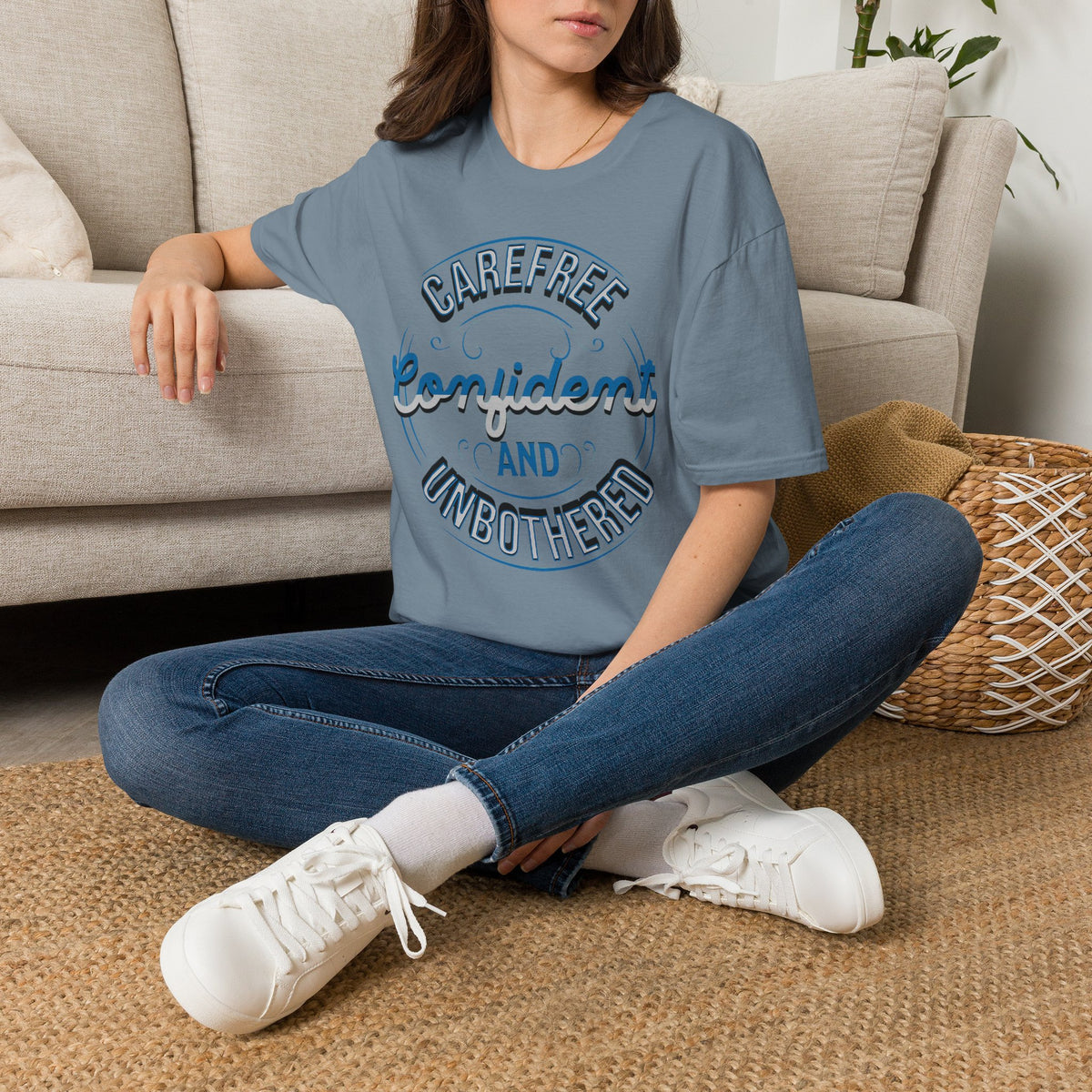 Unbothered Statement Unisex Softstyle Tee – Bright & Light Colors A