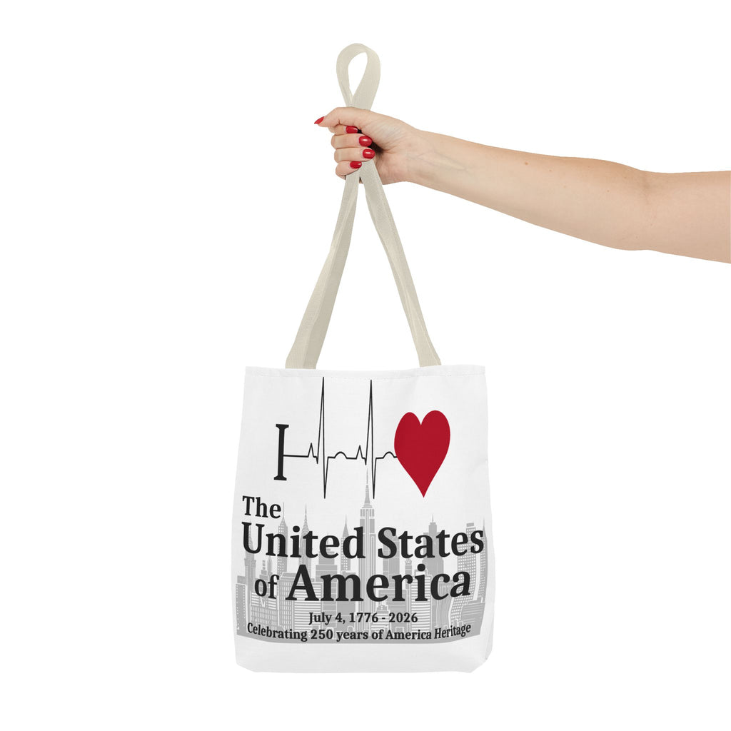 I Love the USA 250th Anniversary Tote