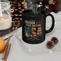 Freedom Built This Nation Commemorative Mug