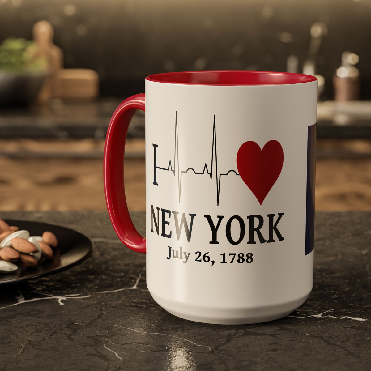 New York State Pride Accent Mug — 11th State