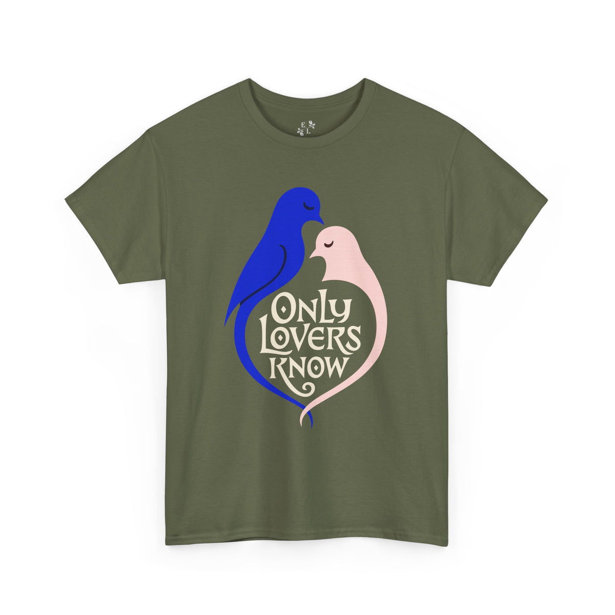 Only Lovers Know — Birds of a Feather Heavy Cotton Tee — Extended Colors