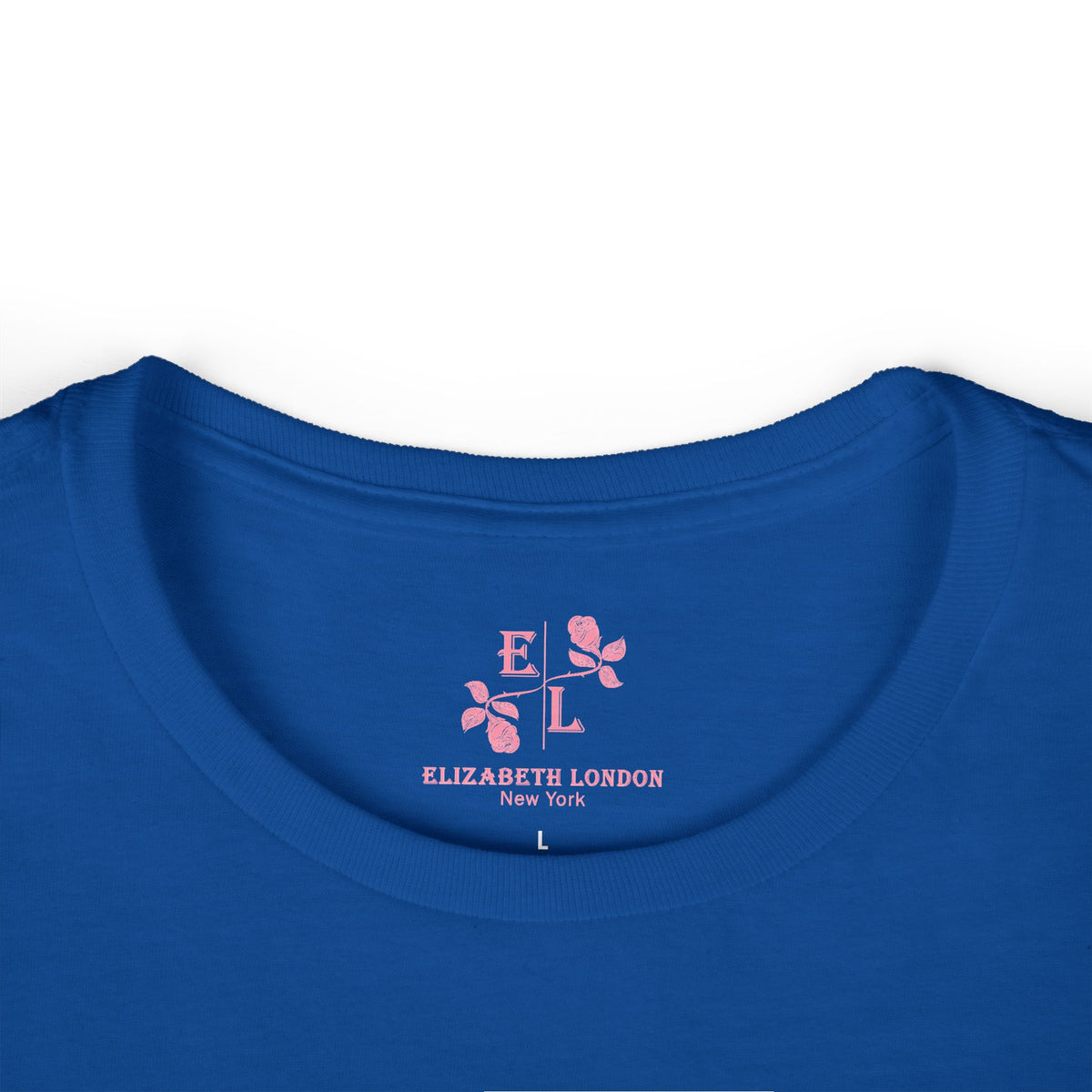 Elizabeth London™ Iconic Signature Rose Women’s Tee – Grand Garden