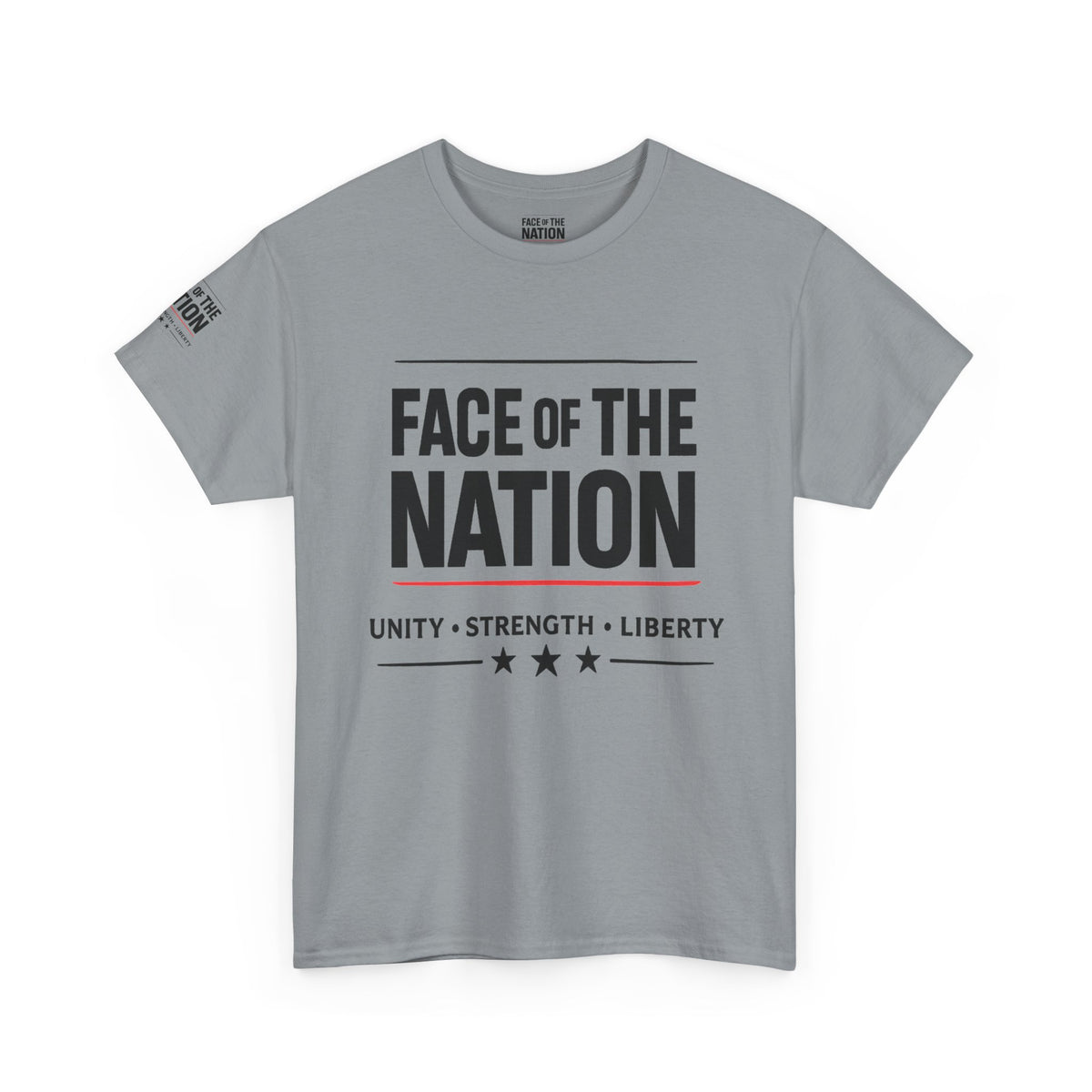 Face of the Nation Heritage Tee — Bright Edition
