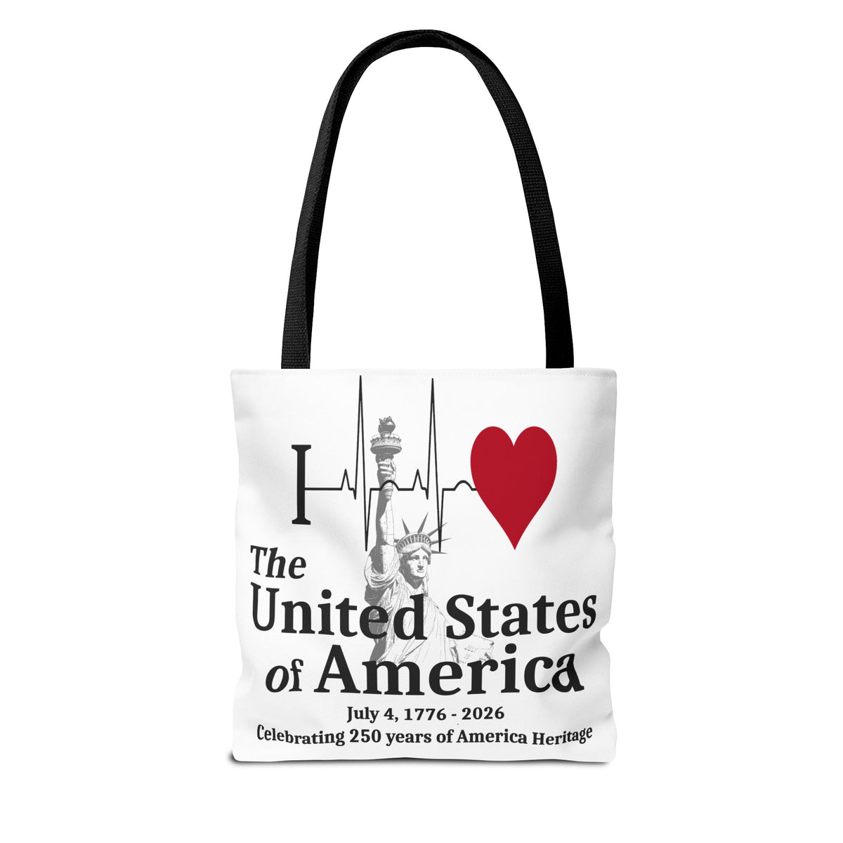 I Love the USA 250th Anniversary Tote