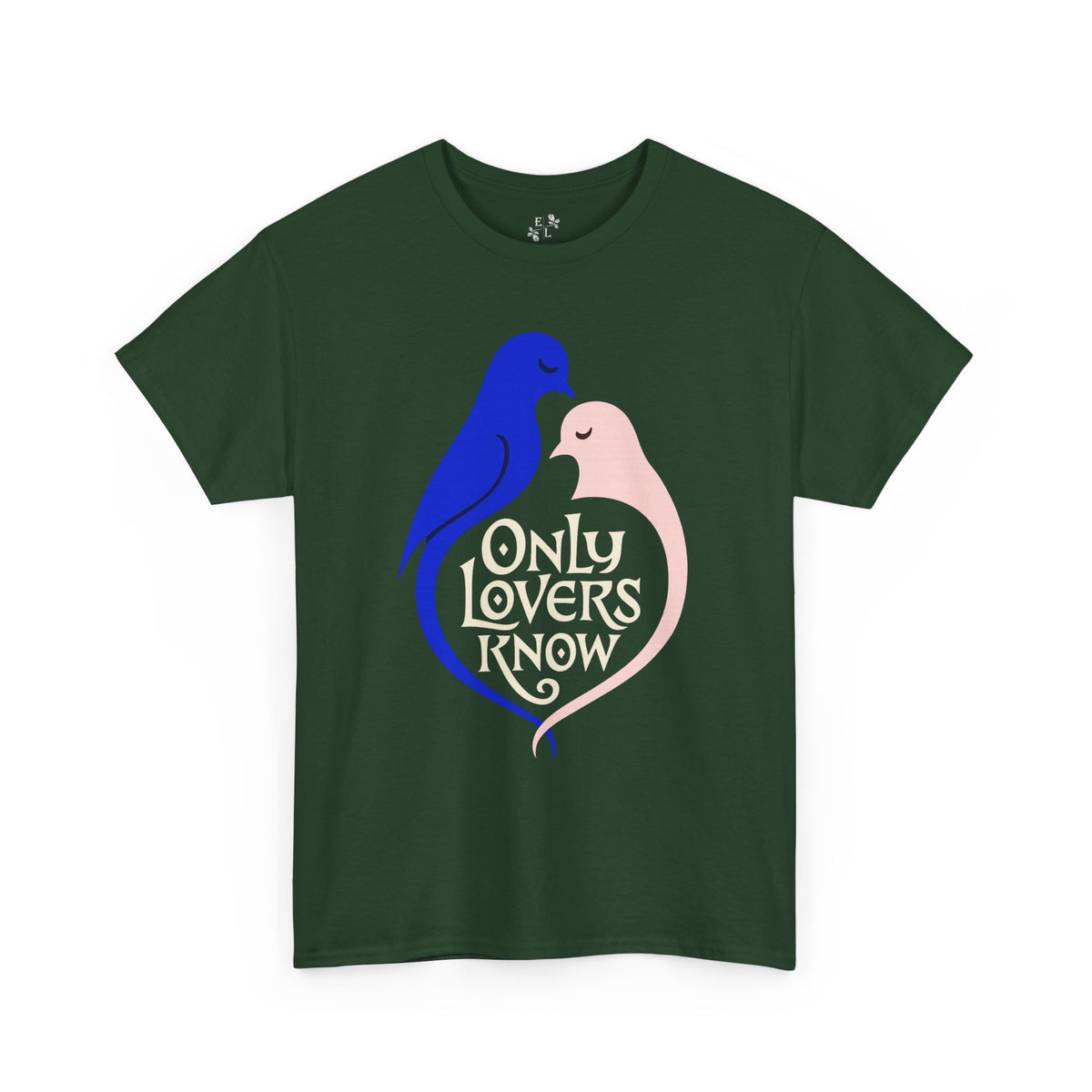 Only Lovers Know — Birds of a Feather Heavy Cotton Tee — Extended Colors