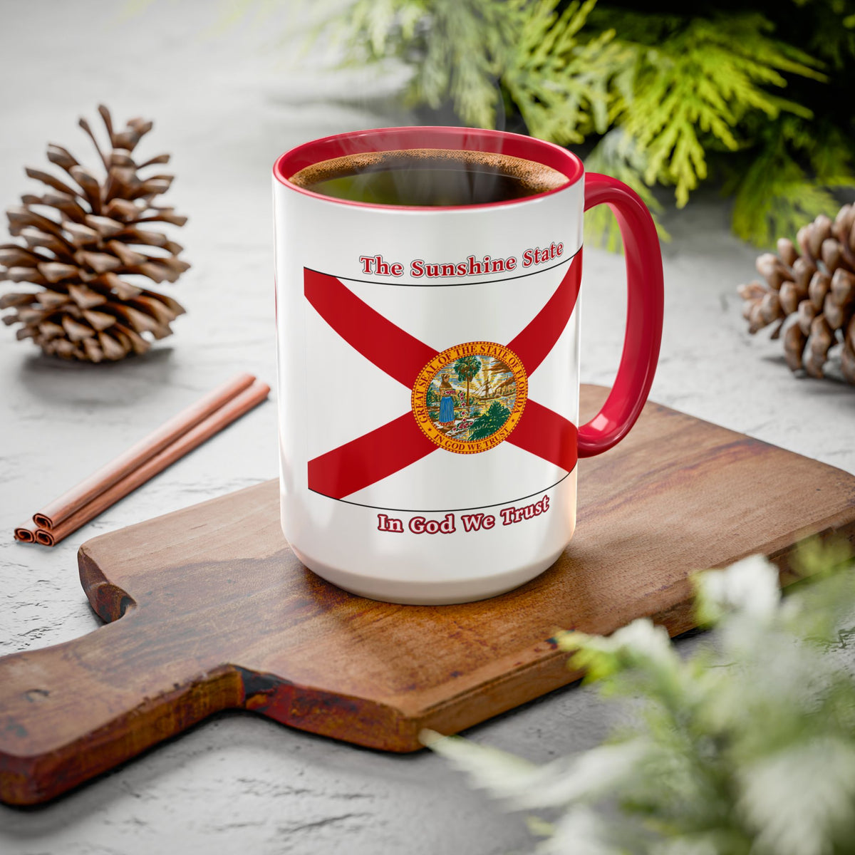 Florida State Pride Accent Mug — 27th State