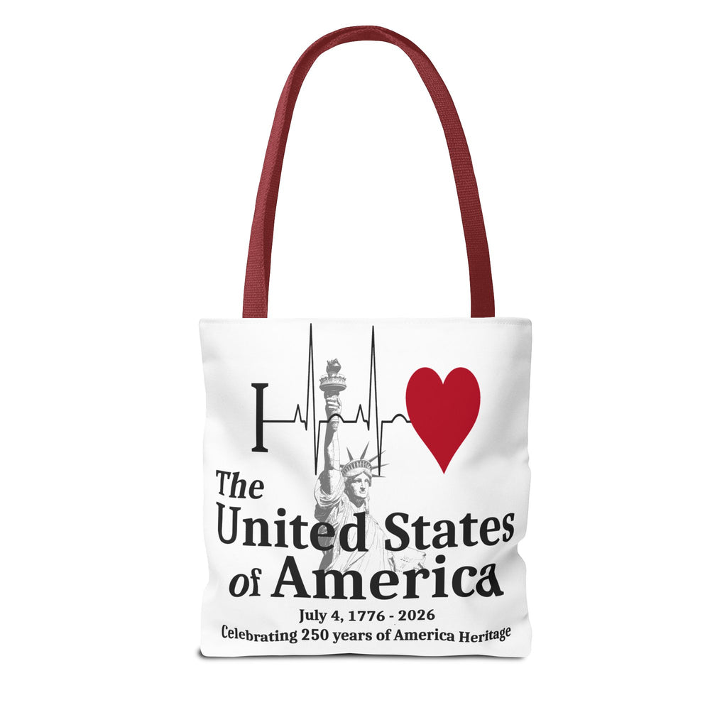 I Love the USA 250th Anniversary Tote