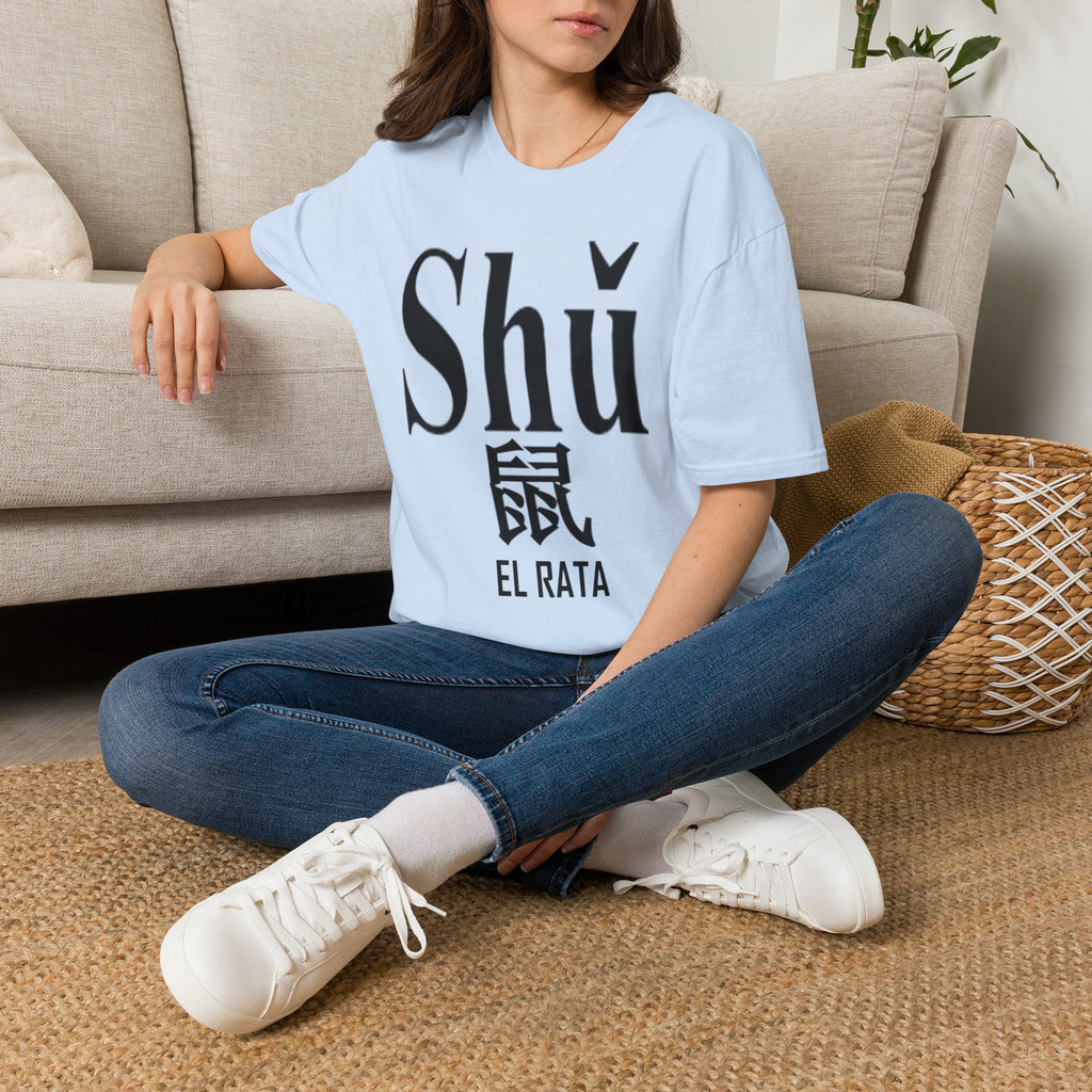 01 Rata — Camiseta Tipográfica — Colores Claros — Español