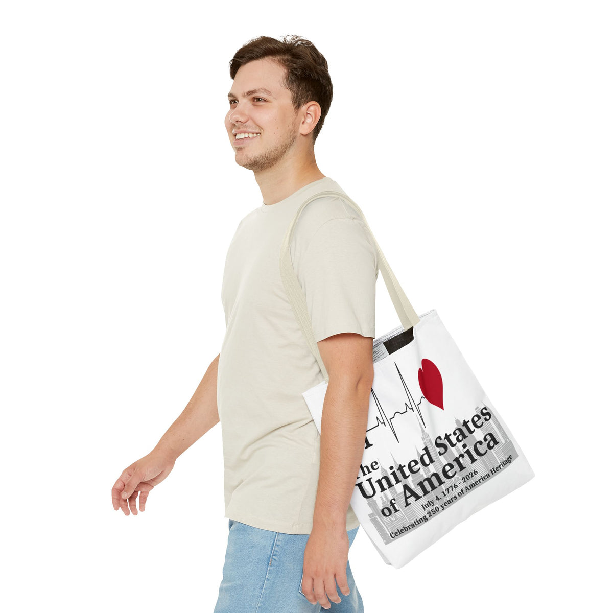 I Love the USA 250th Anniversary Tote