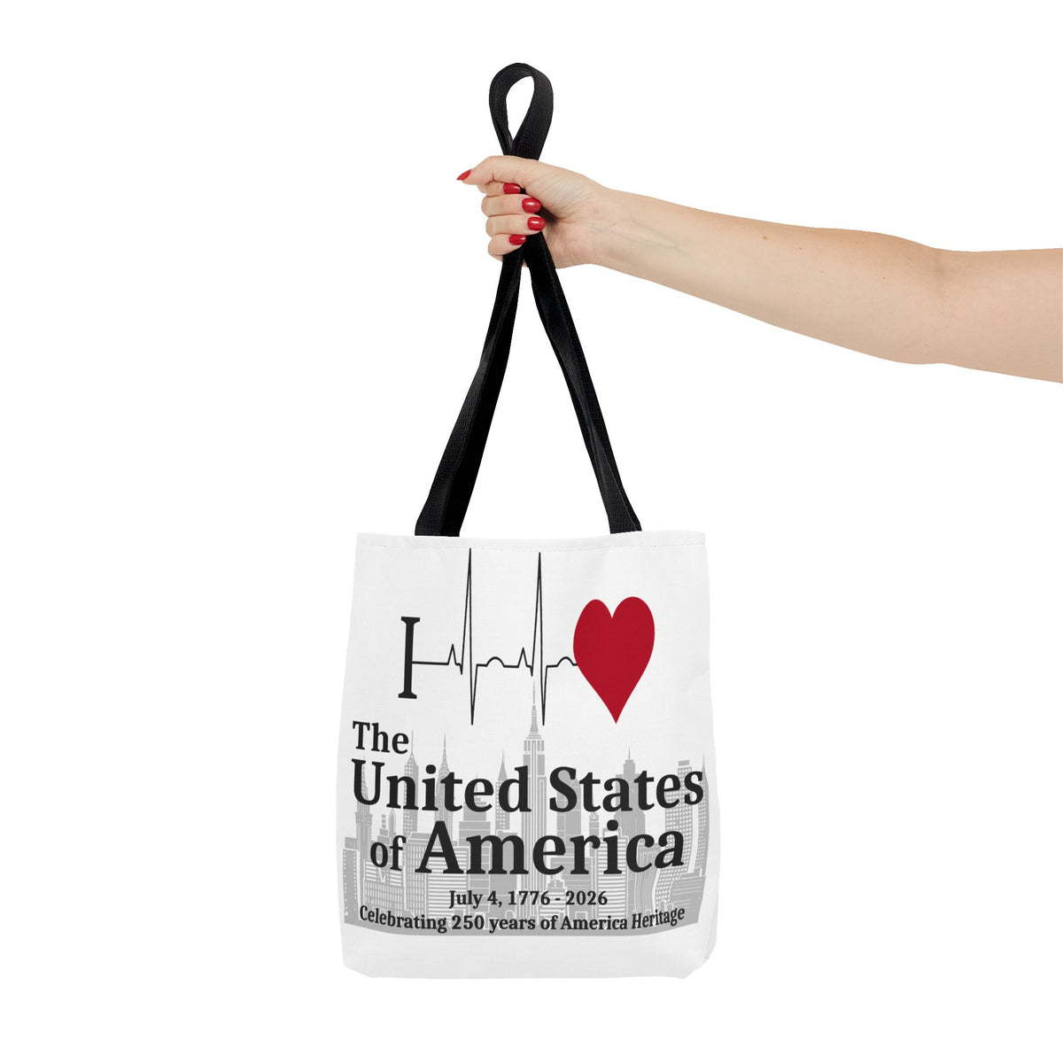 I Love the USA 250th Anniversary Tote