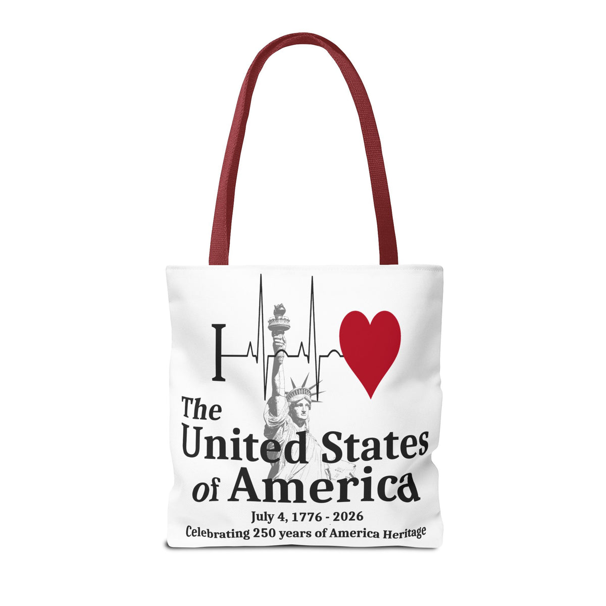 I Love the USA 250th Anniversary Tote