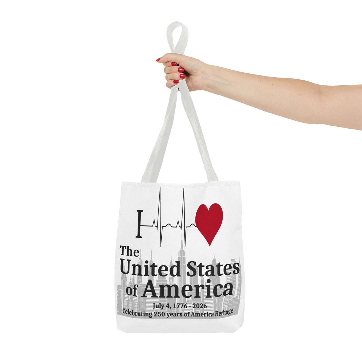 I Love the USA 250th Anniversary Tote