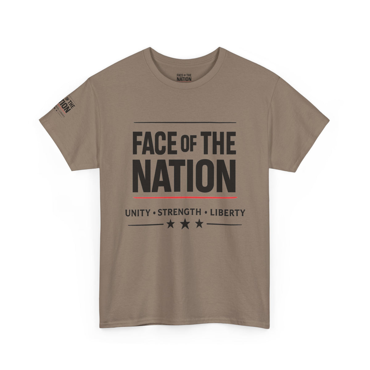 Face of the Nation Heritage Tee — Bright Edition