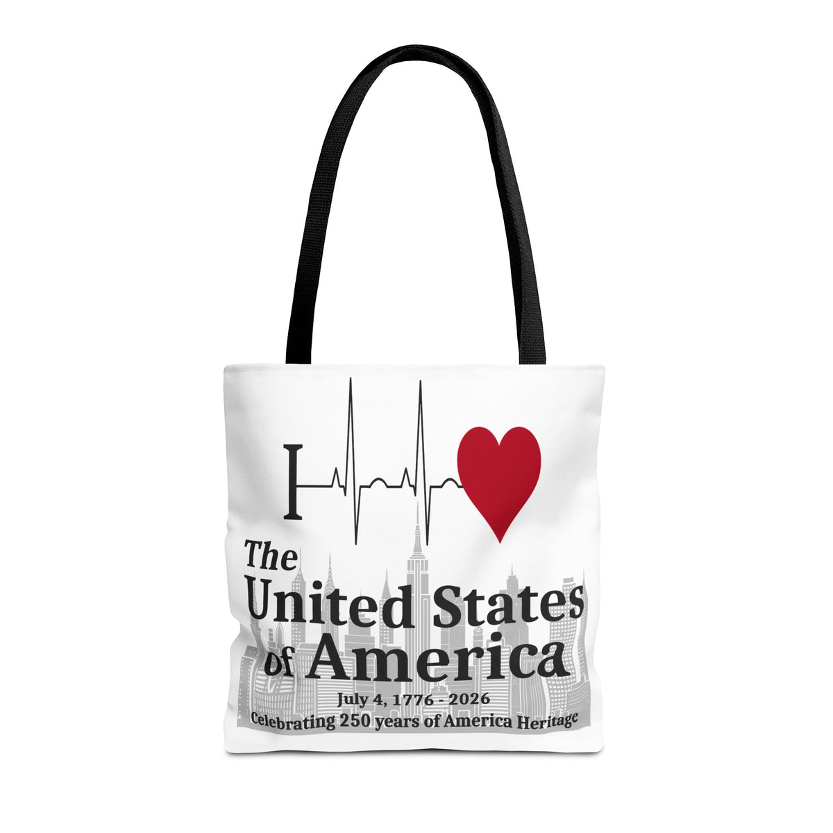 I Love the USA 250th Anniversary Tote