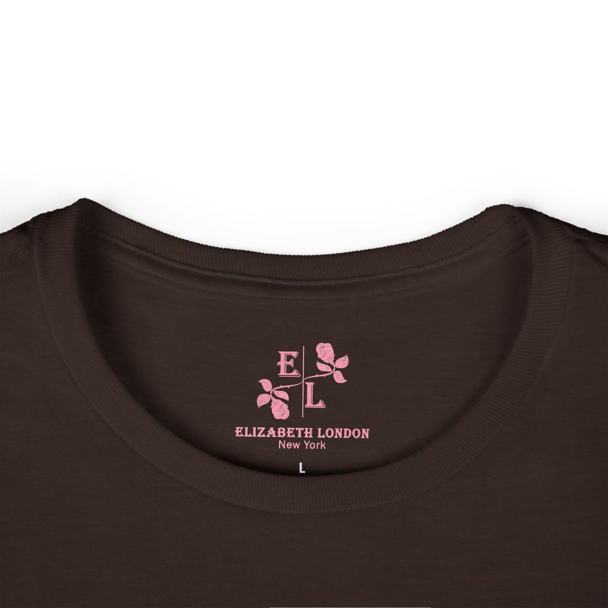 Elizabeth London™ Iconic Signature Rose Women’s Tee – Grand Garden