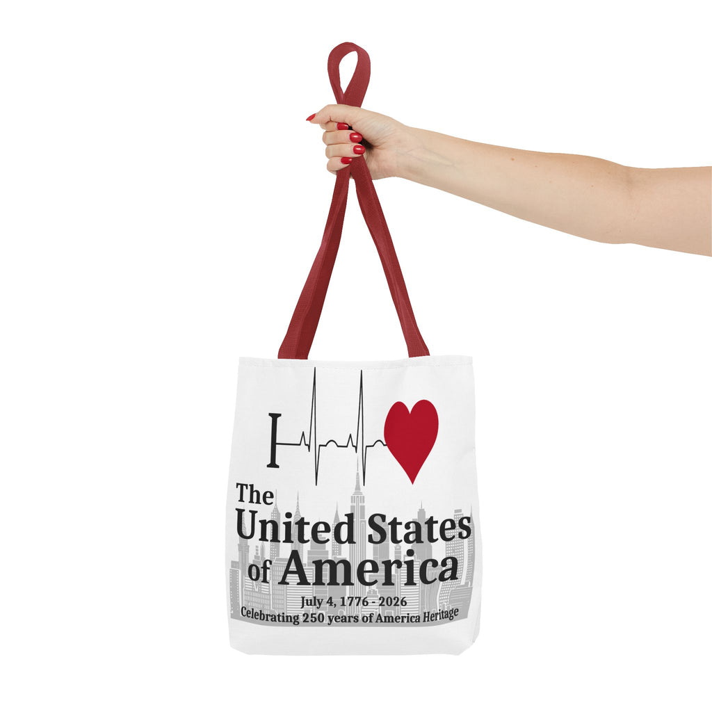 I Love the USA 250th Anniversary Tote