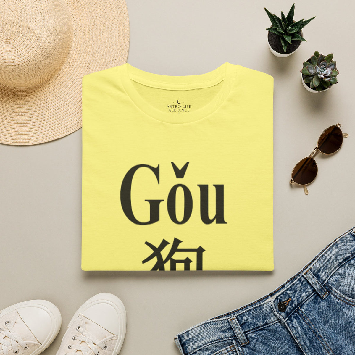 11 Perro — Camiseta Tipográfica — Colores Claros — Español
