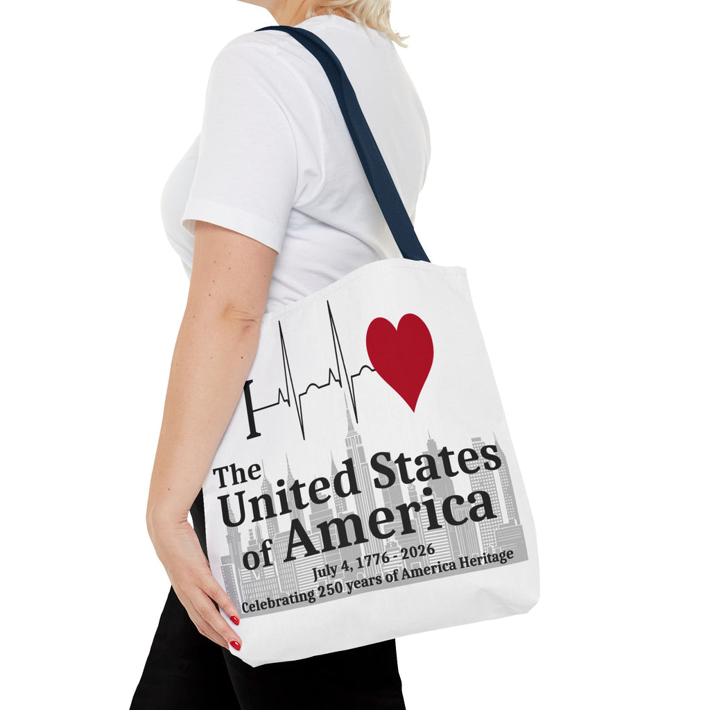 I Love the USA 250th Anniversary Tote