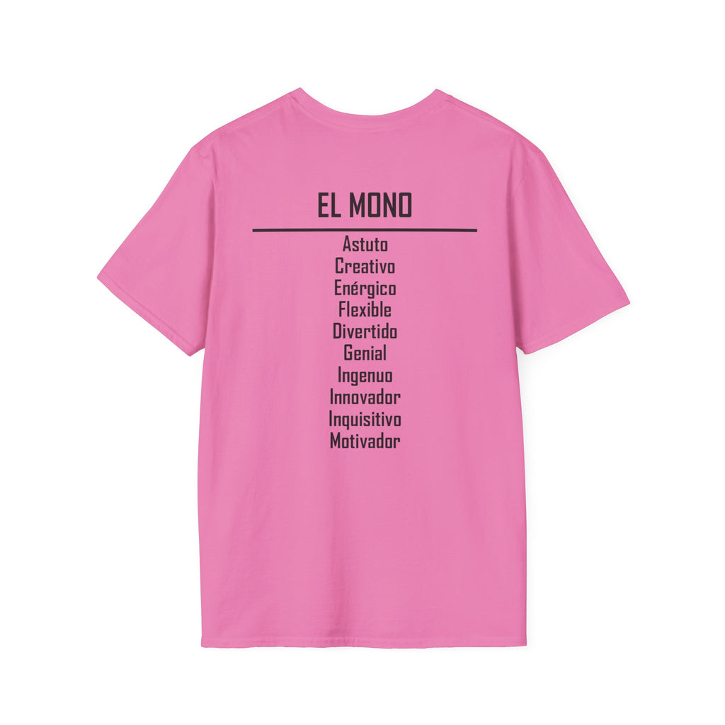 09 Mono — Camiseta Tipográfica — Colores Claros — Español